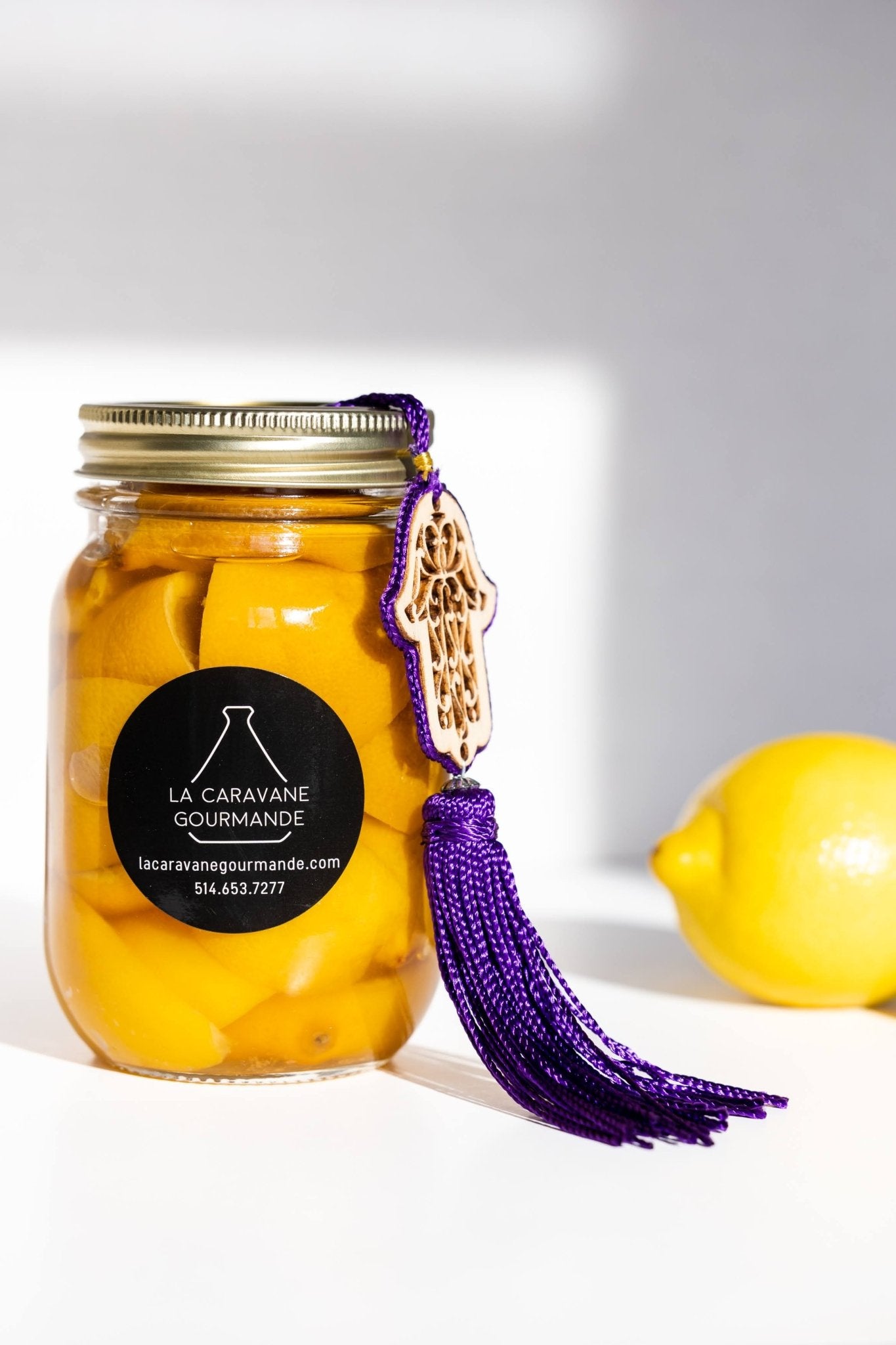 Citron confit Caravane Gourmande traiteur Marocain Montreal